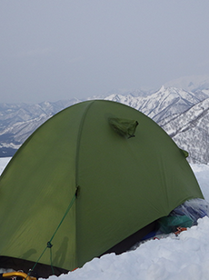 北アルプス・雪山テント泊登山